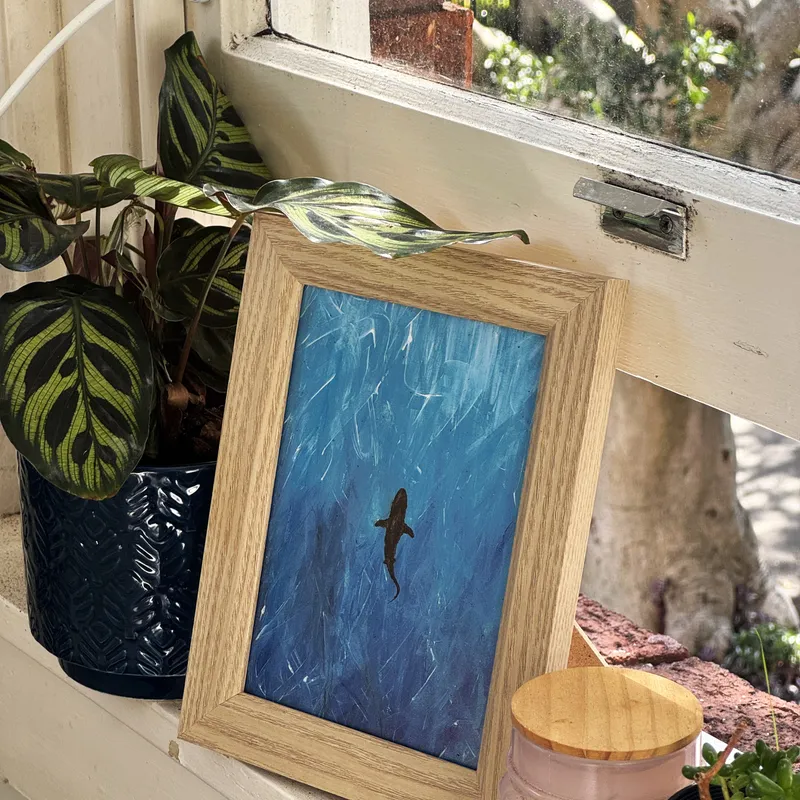 Ocean Collection - Lone Shark Digital Print view 1