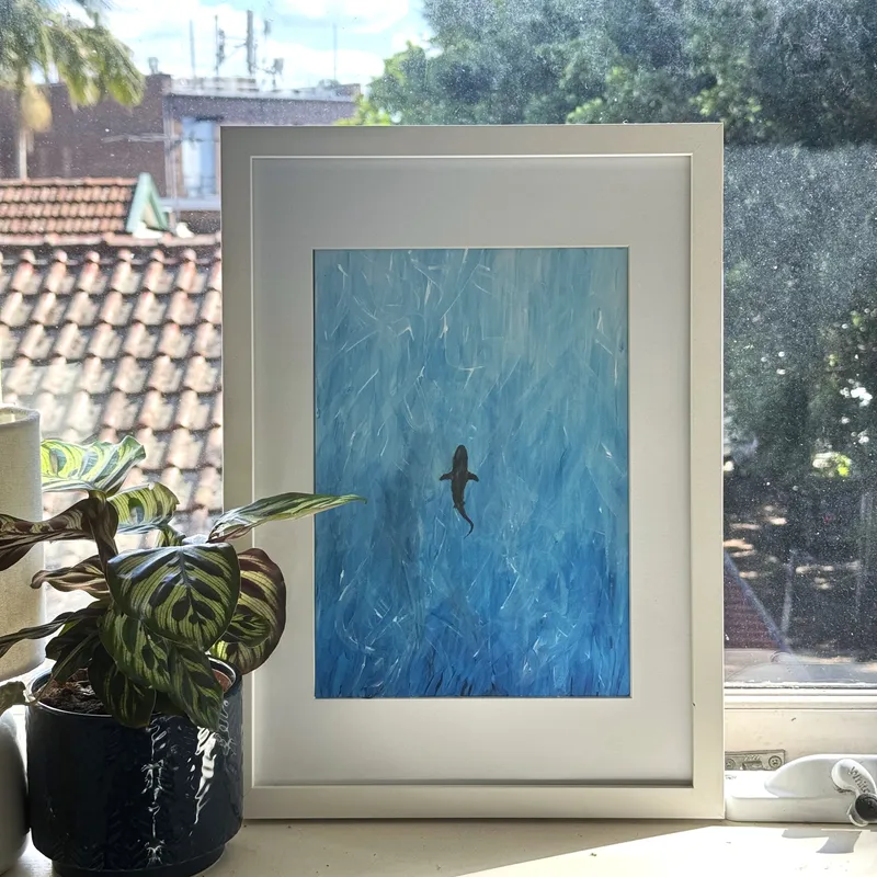 Ocean Collection - Lone Shark Digital Print view 3